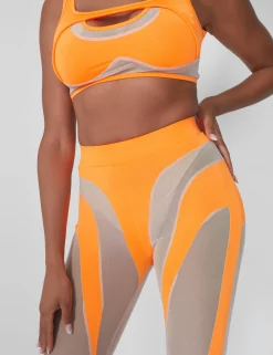 Public Desire Mesh Insert Leggings | Women Trousers