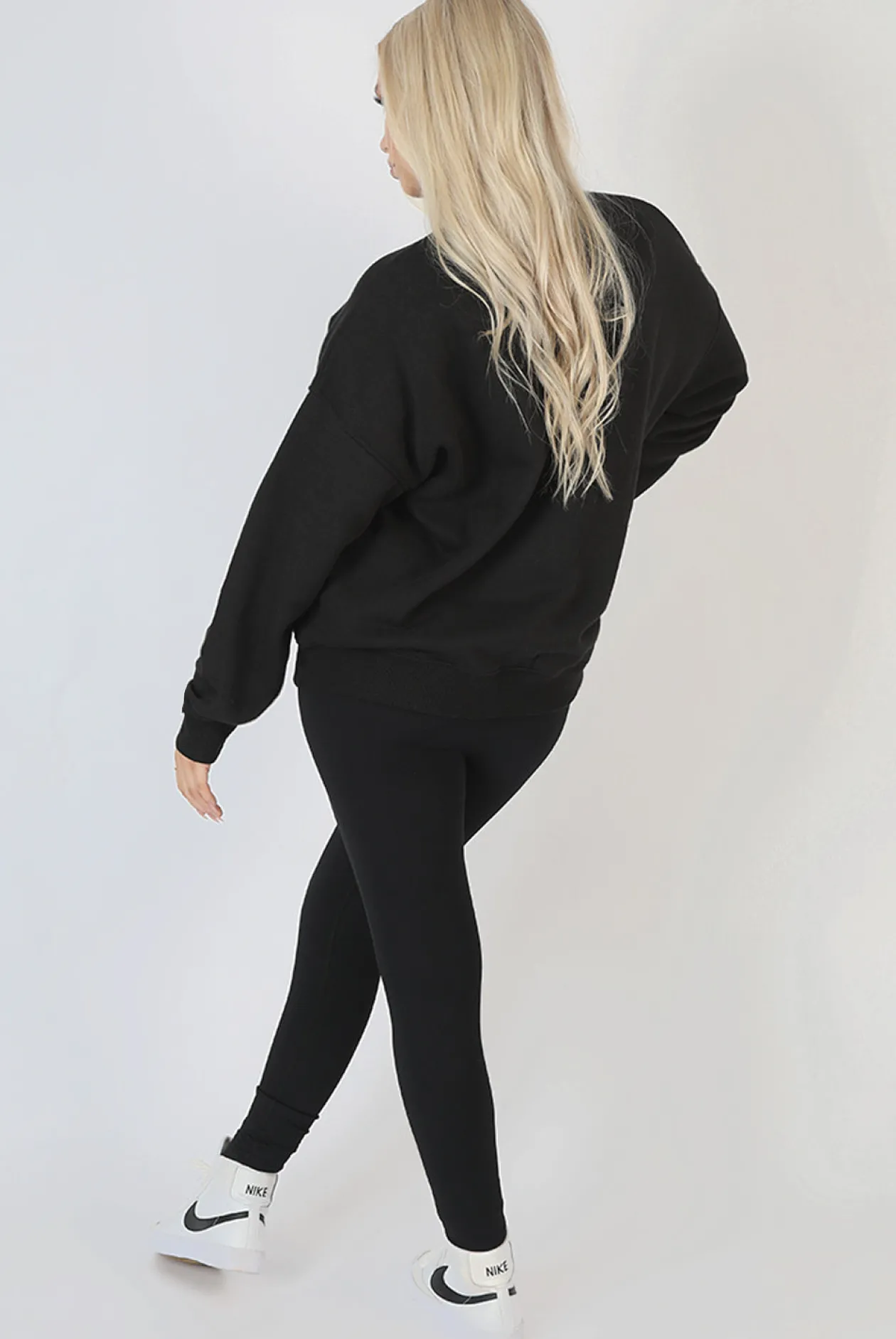 Public Desire Michigan Embroidered Slogan Oversized Sweatshirt | Women Sweatshirt & Hoodies