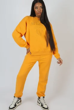 Public Desire Milan Tonal Embroidered Joggers | Women Jogger & Leggings