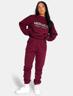 Public Desire Monaco Embroidered Sweatshirt | Women Sweatshirt & Hoodies