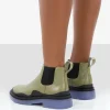 Public Desire Myth Chunky Sole Chelsea Boots | Women Flat Boots