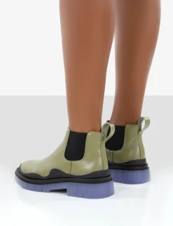 Public Desire Myth Chunky Sole Chelsea Boots | Women Flat Boots