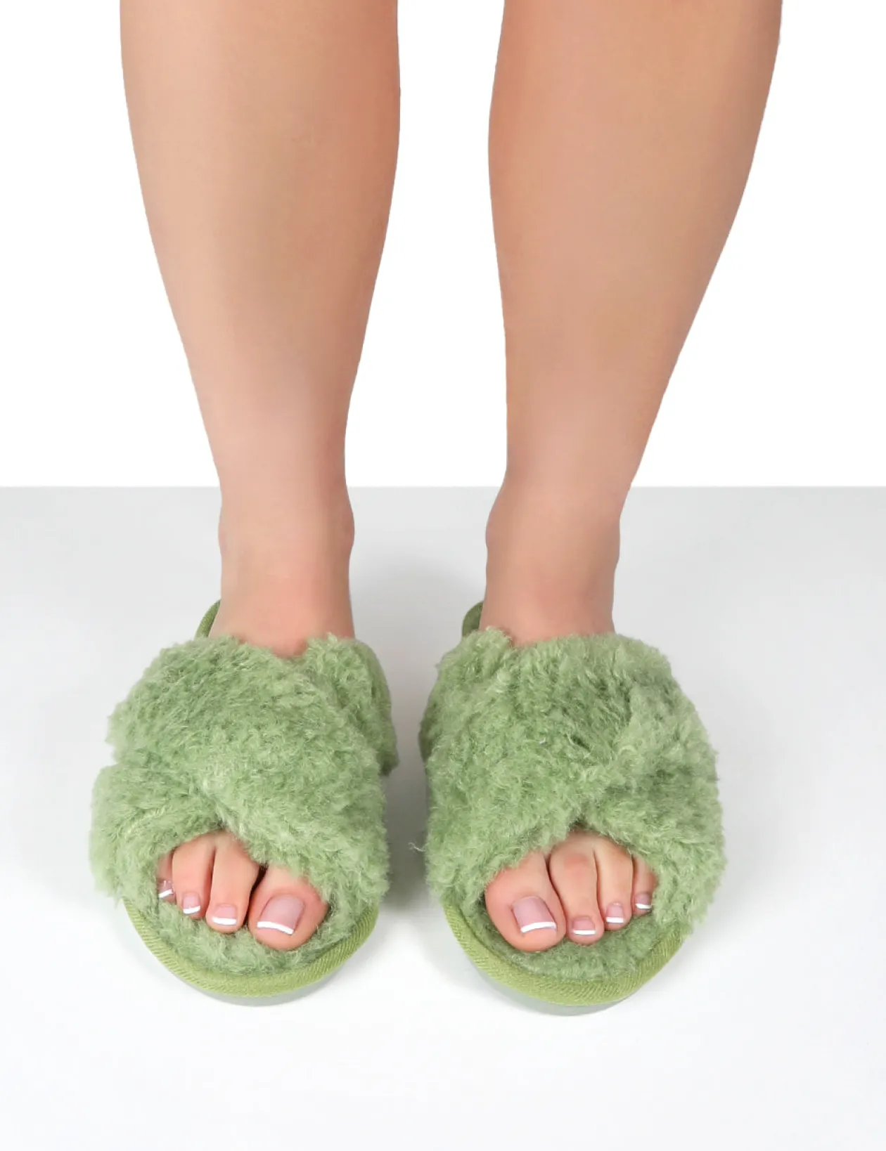 Public Desire Nightcap Cross Strap Slippers | Women Slippers