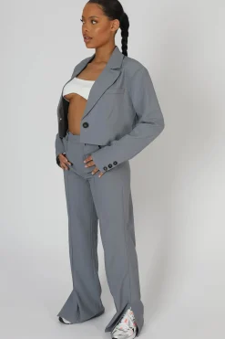 Public Desire Oversized Boxy Cropped Blazer | Women Outerwear & Jackets