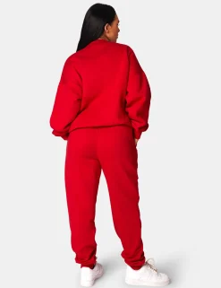 Public Desire Oversized Columbia Embroide Slogan 90S Joggers | Women Jogger & Leggings