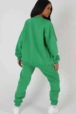 Public Desire Oversized Columbia Slogan Sweatshirt | Women Sweatshirt & Hoodies