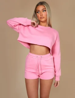 Public Desire Oversized Cropped Sweat | Women Sweatshirt & Hoodies