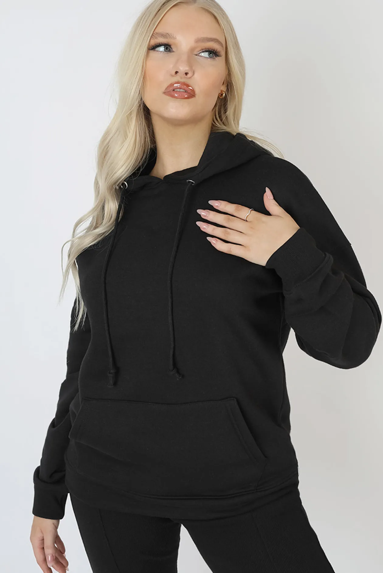 Public Desire Oversized Hoodie With Front Pocket | Women Sweatshirt & Hoodies