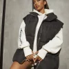 Public Desire Oversized Text Hoody | Women Sweatshirt & Hoodies