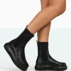 Public Desire Pisa Pu Chunky Rubber Sole Chelsea Boots | Women Chunky Boots
