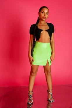 Public Desire Pu Mini Skirt | Women Skirts
