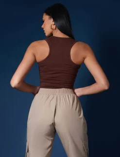 Public Desire Racer Back Bodysuit | Women Bodysuits