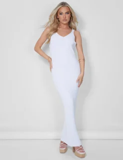 Public Desire Ribbed Maxi Dress | Women Dresses