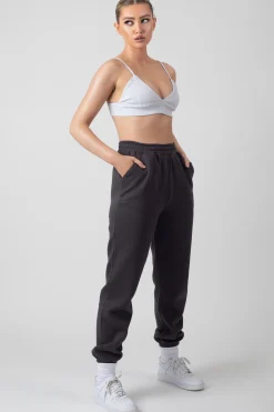 Public Desire 90S Oversized Joggers Dark Grey | Women Jogger & Leggings
