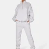 Public Desire 90S Oversized Joggers Oatmeal | Women Curve