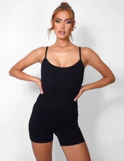 Public Desire Seamless Unitard Playsuit | Women Jumpsuits & Playsuits