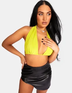 Public Desire Slinky Halterneck Top | Women Tops
