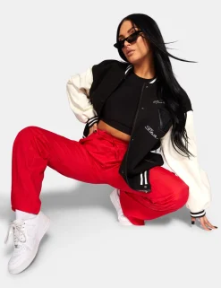 Public Desire Split Hem Cargo Trousers | Women Trousers