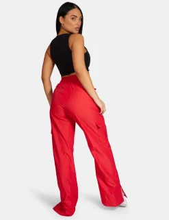 Public Desire Split Hem Cargo Trousers | Women Trousers