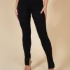 Public Desire Split Hem Ribbed Leggings | Women Trousers