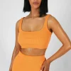 Public Desire Square Neck Ribbed Crop Top | Women Tops