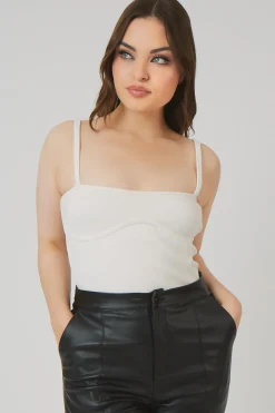 Public Desire Strappy Corset Bodysuit | Women Bodysuits