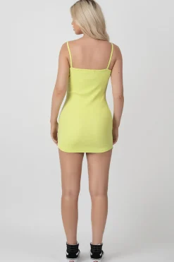 Public Desire Strappy Mini Curved Hem Dress | Women Dresses
