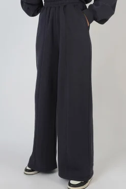 Public Desire Super Wide Leg Joggers Ink Blue | Women Jogger & Leggings