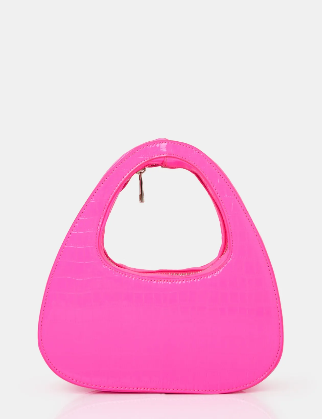 Public Desire The Arch Bright Croc Grab Bag | Women Evening Bags