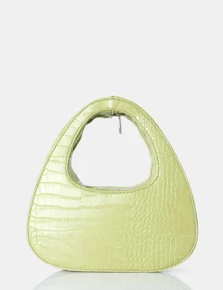 Public Desire The Arch Soft Croc Grab Bag | Women Evening Bags