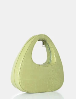 Public Desire The Arch Soft Croc Grab Bag | Women Evening Bags