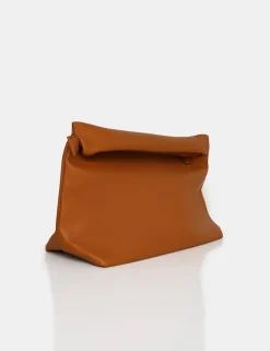 Public Desire The Aria Folded Detail Clutch Bag | Women Clutch Bags