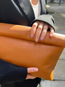 Public Desire The Aria Folded Detail Clutch Bag | Women Clutch Bags
