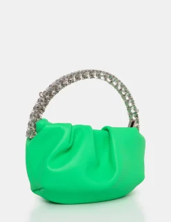 Public Desire The Aurora Pu Diamante Handle Mini Bag | Women Mini Bags