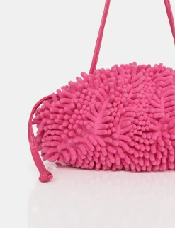 Public Desire The Ausha Chenille Clutch Bag | Women Clutch Bags
