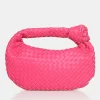 Public Desire The Blame Hot Woven Pu Knot Detail Mini Grab Bag | Women Mini Bags