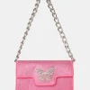 Public Desire The Butterfly Diamante Shoulder Bag | Women Evening Bags