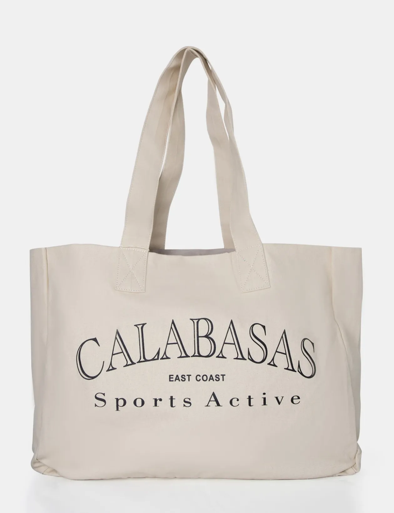 Public Desire The Calabasas Oversized Canvas Tote Bag | Women Tote Bags