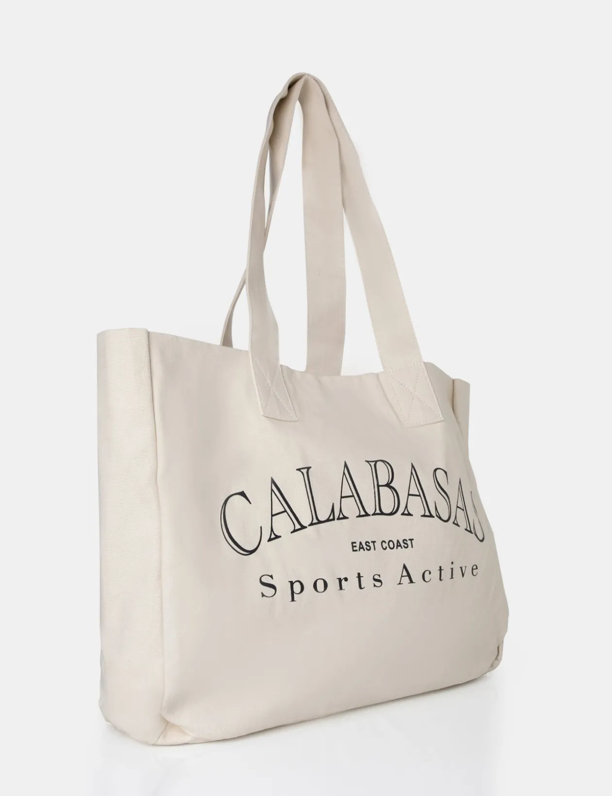 Public Desire The Calabasas Oversized Canvas Tote Bag | Women Tote Bags
