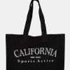 Public Desire The California Overiszed Canvas Tote Bag | Women Tote Bags