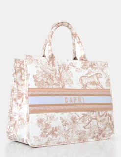 Public Desire The Capri Oversized Canvas Tote Bag | Women Tote Bags