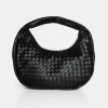 Public Desire The Capsian Woven Pu Grab Bag | Women Evening Bags