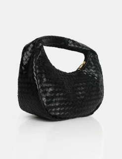 Public Desire The Capsian Woven Pu Grab Bag | Women Evening Bags