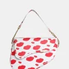 Public Desire The Fox Lip Print Saddle Shoulder Bag | Women Mini Bags