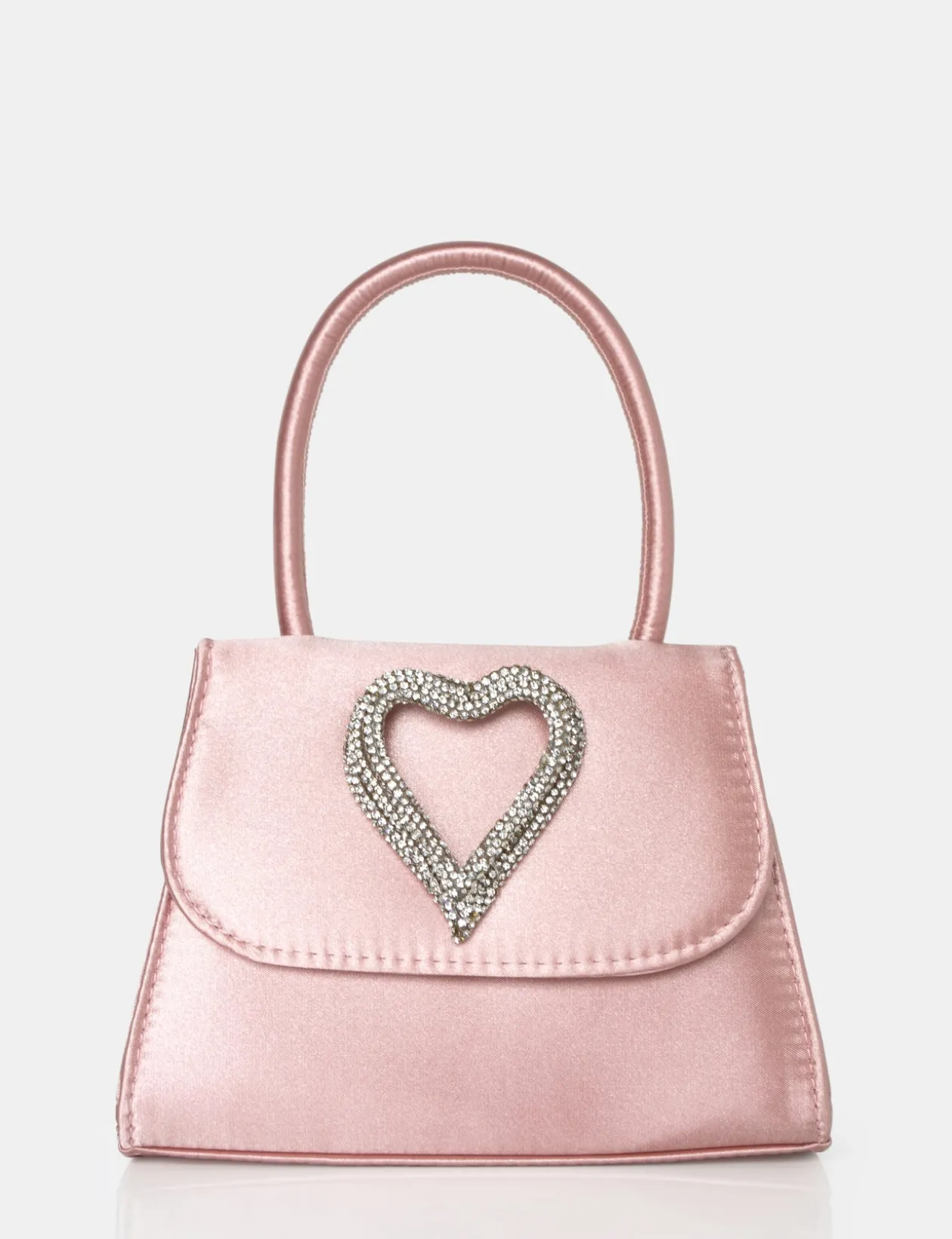 Public Desire The Heart Baby Satin Mini Bag | Women Mini Bags