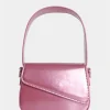 Public Desire The Jolee Metallic Pink Mini Grab Handle Bag | Women Diamante Bags