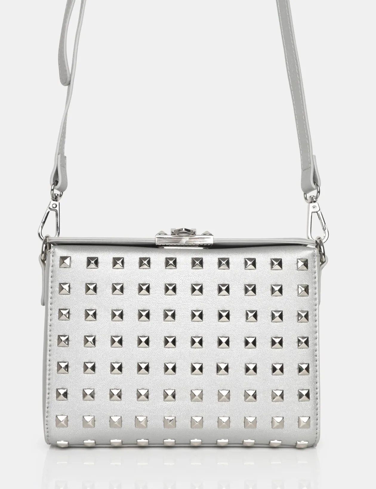 Public Desire The Jose Pu Metal Studded Bag | Women Evening Bags