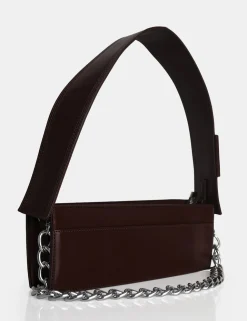 Public Desire The Koa Long Chain Detail Shoulder Bag | Women Mini Bags