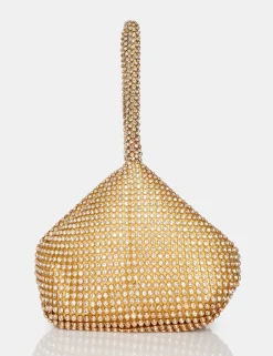 Public Desire The Lavender Diamante Mini Pouch Party Bag | Women Evening Bags