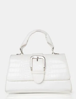 Public Desire The Lisbon Croc Buckle Cross Body Bag | Women Crossbody And Shoulder Bags